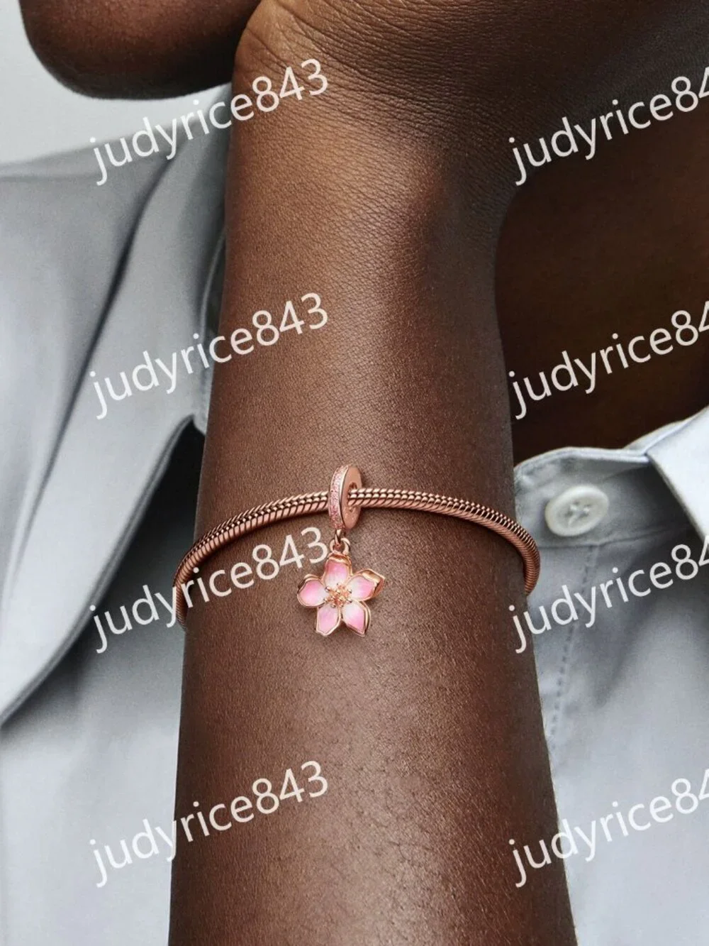 Pandora Cherry Blossom Dangle Charm
